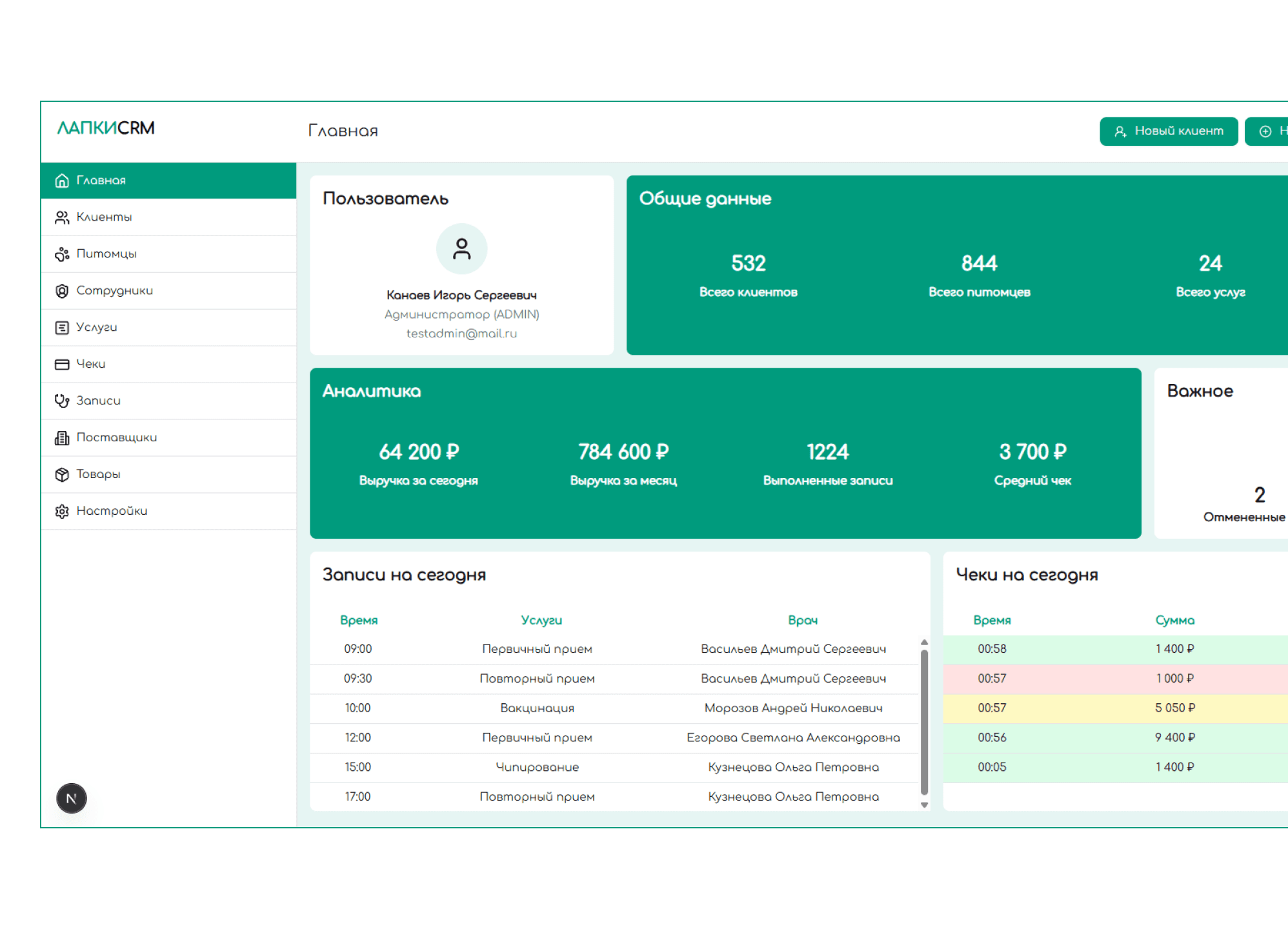 Картинка ЛапкиCRM